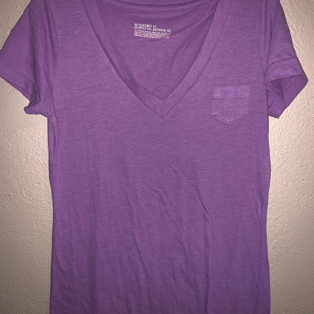 Mossimo Boyfriend Tee - Purple